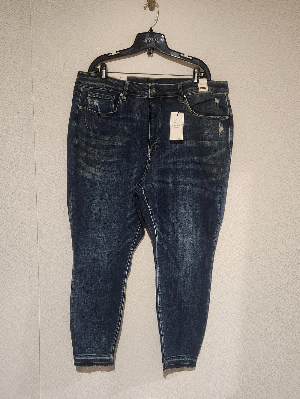Judy Blue High Waisted Tummy Control Skinny Fit Jeans Stretch Womens 24W